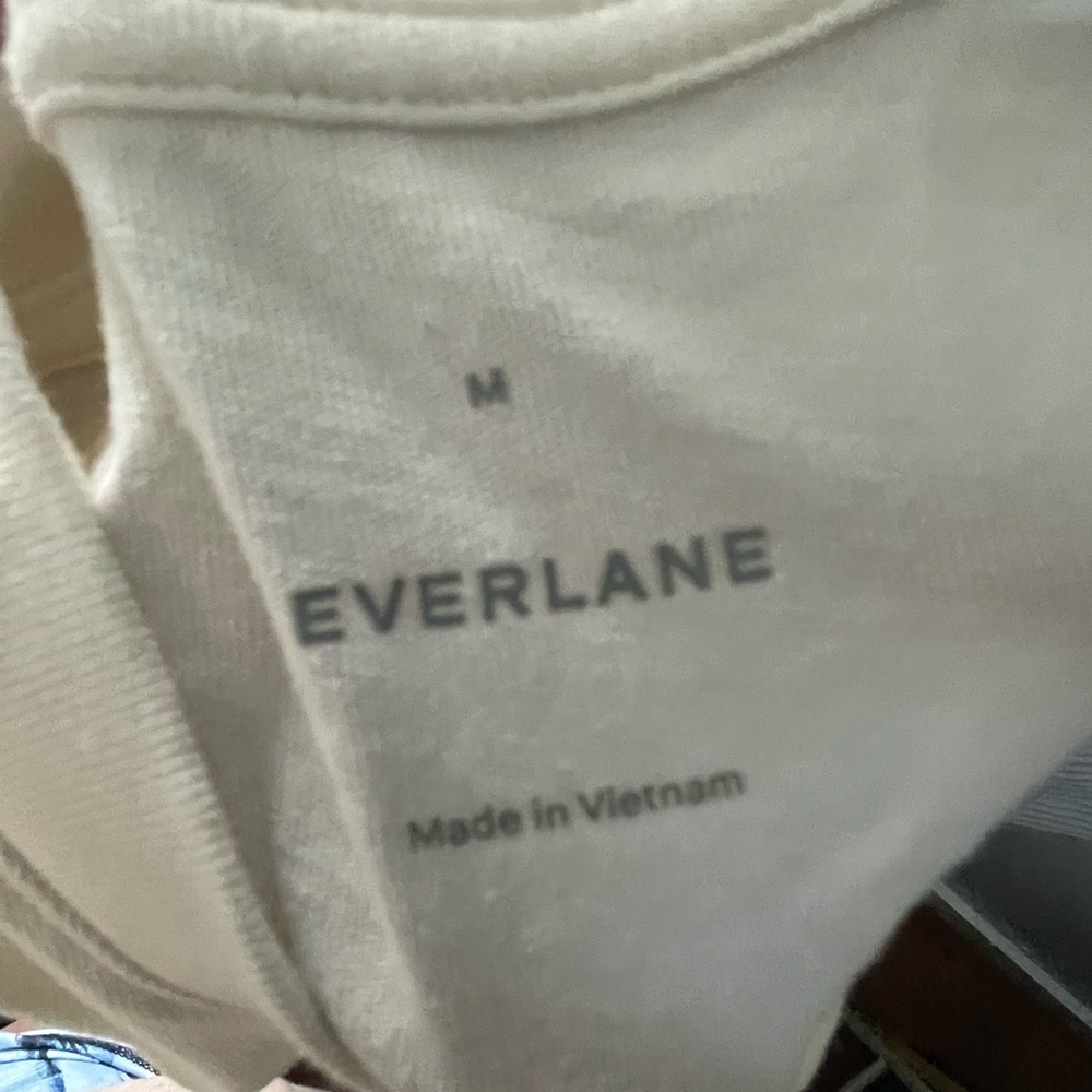 Everlane Sleeveless Midi Dress in Ivory - Picture 4 of 5